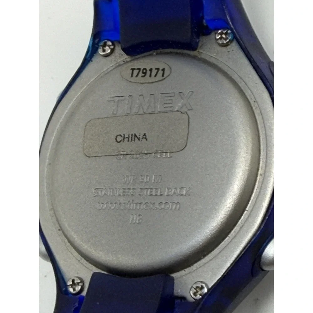 Timex T79171 2005 New Battery Ladies Digital Watch 34MM 7